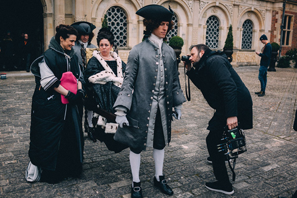 behind the scenes - The Favourite (2018)