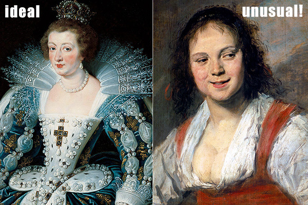 1620s - women necklines