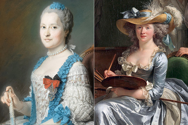 1750-85 - womens' neckline