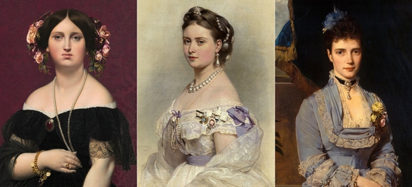 1850s-1870s - womens necklines