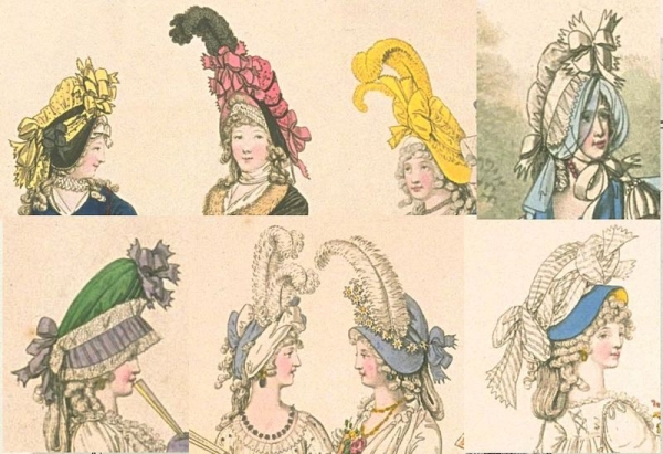 1790s hats