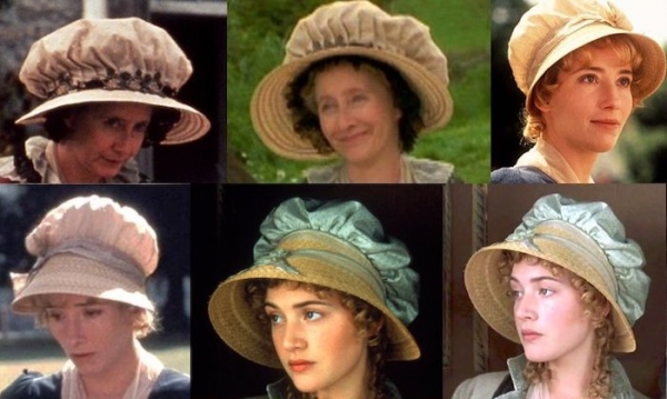 1995 Sense Sensibility hats