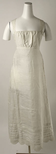 Petticoat, early 19th century, American, Metropolitan Museum of Art.