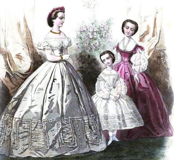 1860s fashion plate
