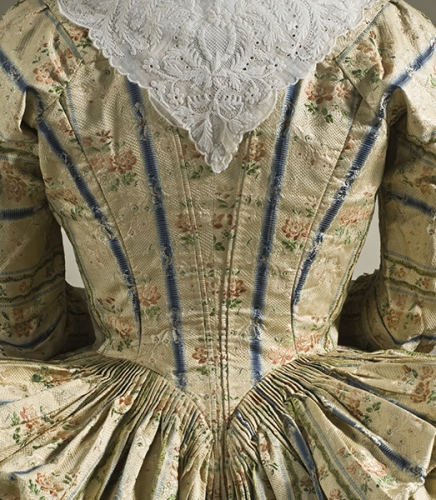 c. 1775 - Robe à l'anglaise, France, from Los Angeles County Museum of Art