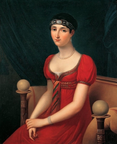 Pauline Bonaparte by François Kinson, 1808, Napoleonic Museum