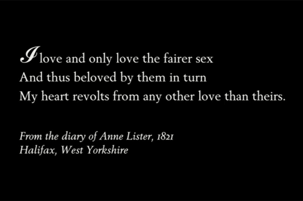 The Secret Diaries of Anne Lister (2010)