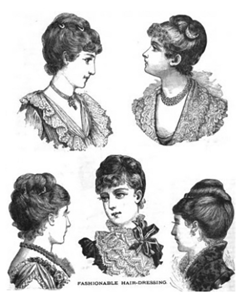 1884 - hairstyles