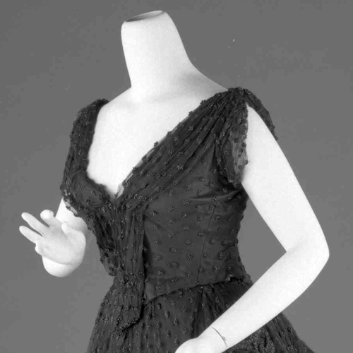 1885 - Hoschedé Rebours evening gown at Met Museum