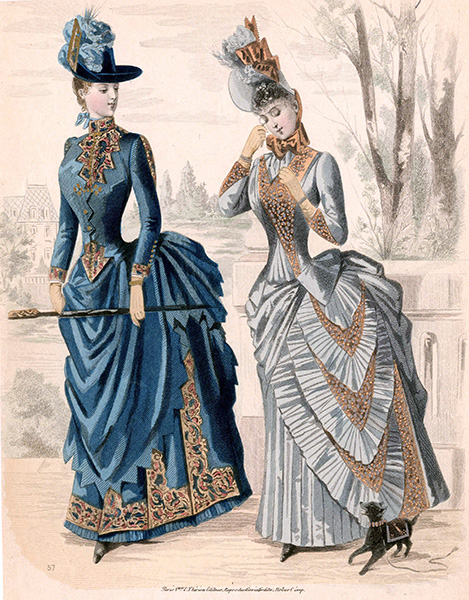 1887 - fashion plate