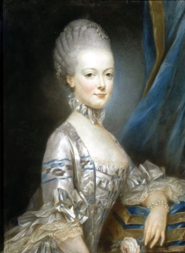 Archduchess Maria Antonia of Austria, the later Queen Marie Antoinette of France by Joseph Ducreux, 1769, Palace of Versailles