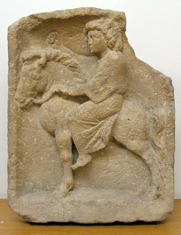 Epona, second or third century AD, from Contern, Luxembourg (Musée national d'art et d'histoire, Luxembourg City)