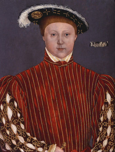 1542-5 - The Lumley portrait of King Edward VI, as Prince of Wales, by a follower of Hans Holbein the Younger