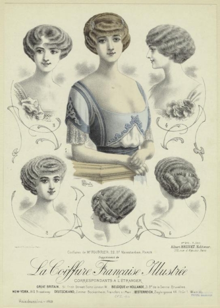 La coiffure française illustrée, 1913