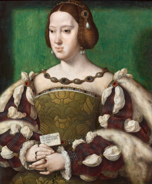 1531-1534 - Eleanora of Austria by Joos van Cleve