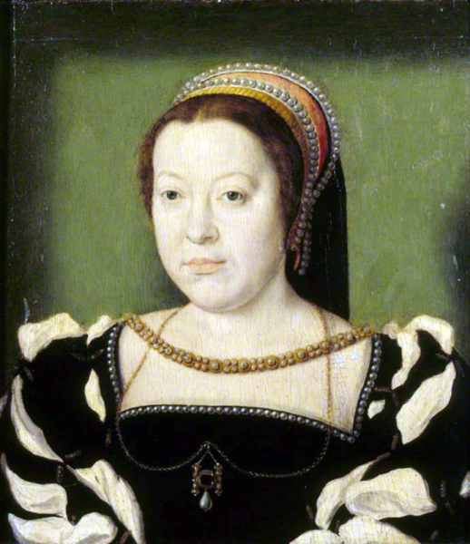 1536 - Catherine de' Medici by Corneille de Lyon
