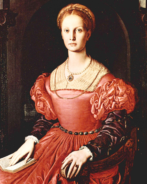 1540 - Lucrezia Panciatichi by Angelo Bronzino