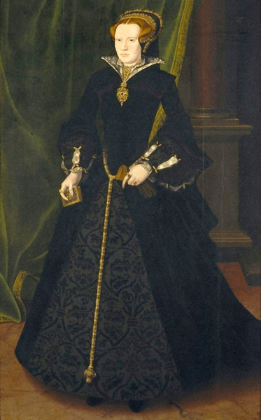 1550-55 - Mary Dudley, Lady Sidney - by Hans Eworth