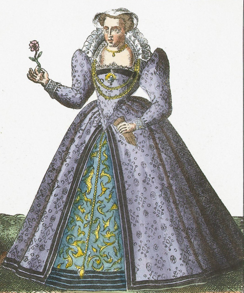 1580 - Costumes Français by Abrahamde Bruyn