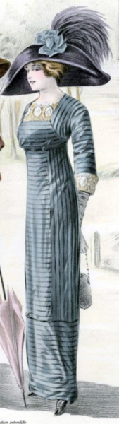 1910 - DeGracieuse fashion plate