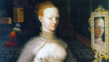 1550 - Diane de Poitiers by a Master of the Fontainebleau School