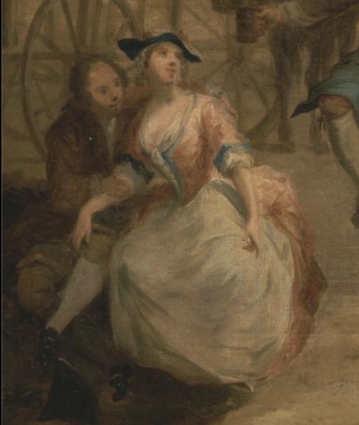 1725 c, John Laguerre, Hob Continues Dancing in Spite of his Father, Yale Center for British Art