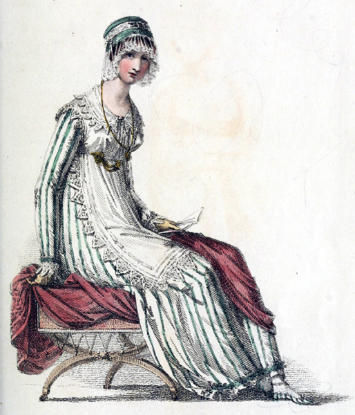1814 - Half dress from Ackermann's fashion plates