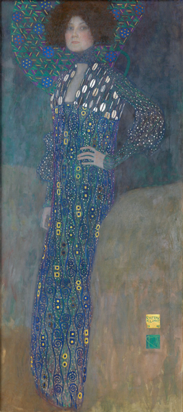 1902 - Emilie Floge by Gustav Klimt