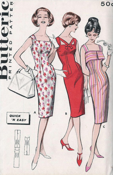 1960s Butterick pattern