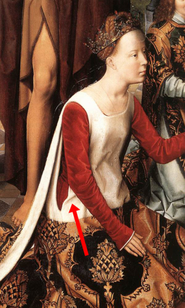 1474-79 - Detail from the St. John Altarpiece by Hans Memling